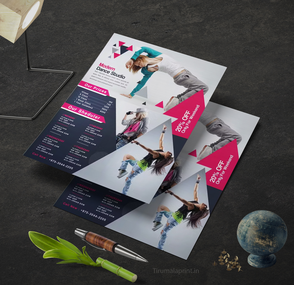 A5 Pamphlets / Flyers 2