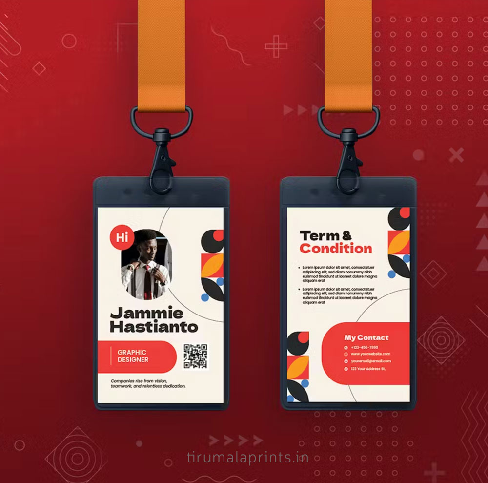 ID Card with Lanyard