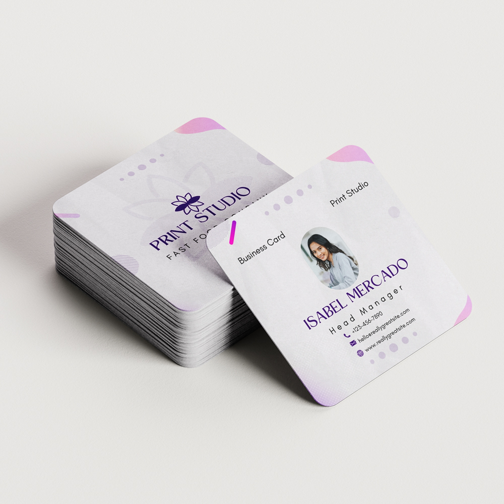 Square Visiting Card
