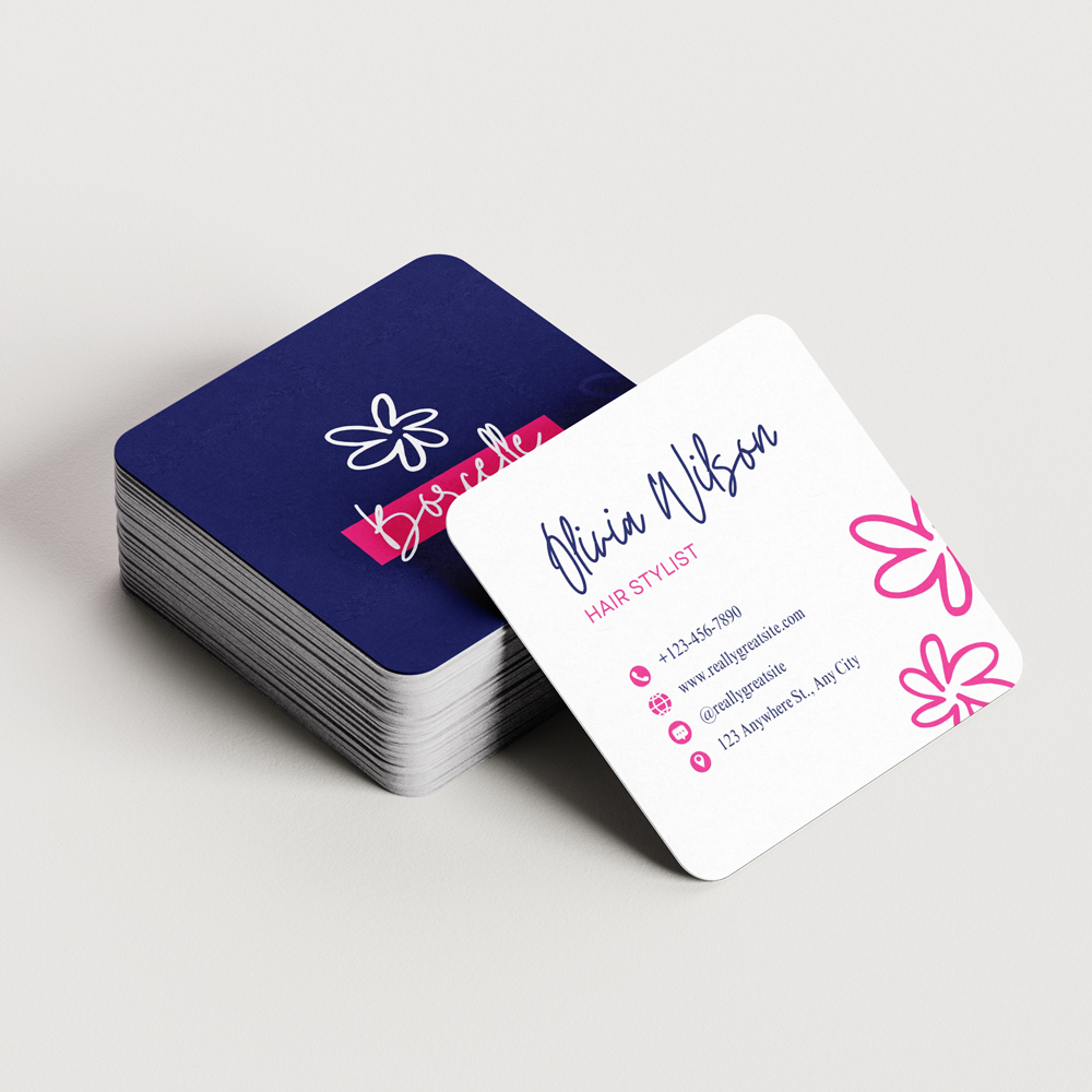 Square Visiting Card 2