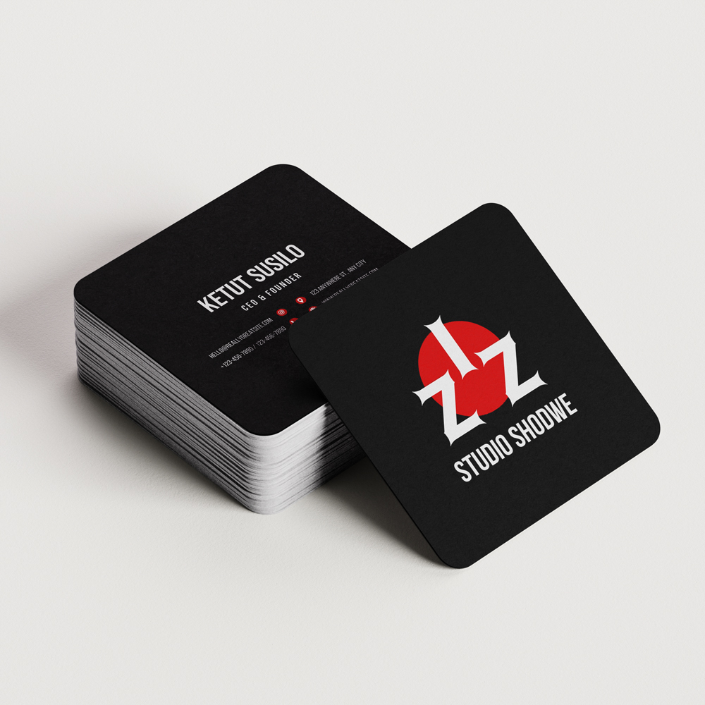 Square Visiting Card 3