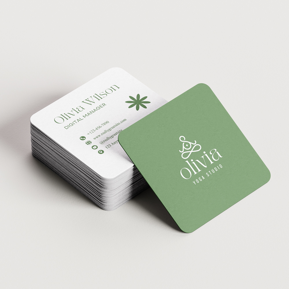 Square Visiting Card 4